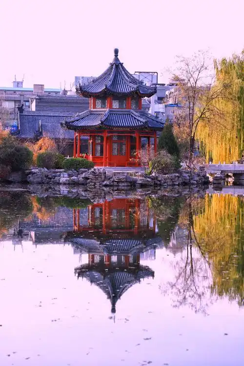 保定市古莲花池.