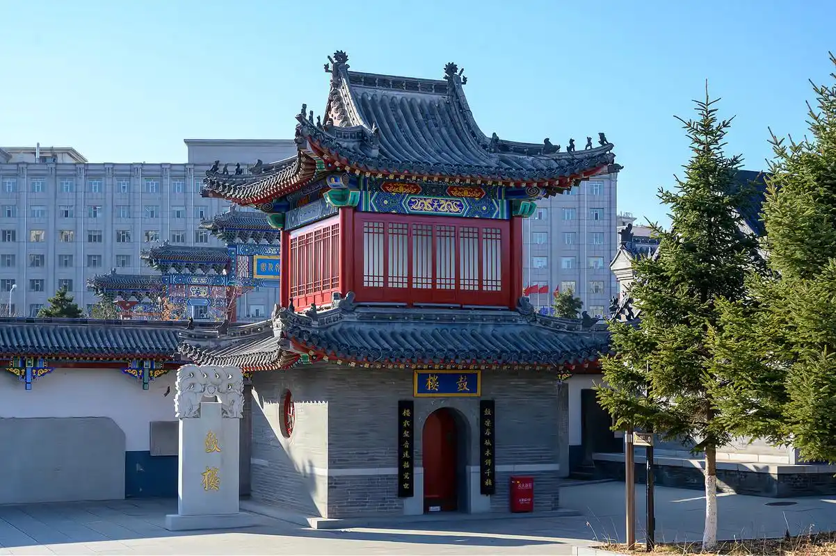 实拍长春孔子庙,建筑庄严肃穆,100多年历史堪称最年轻的孔庙