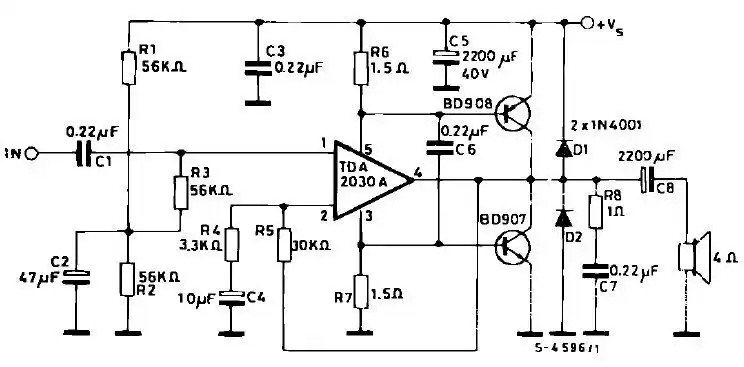 求tda2030a功放图