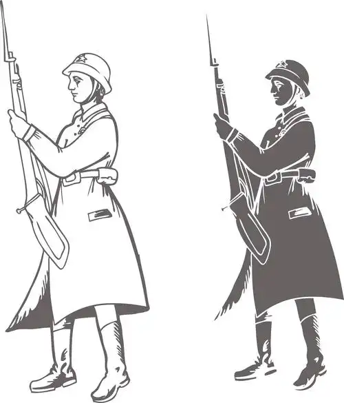 向量的苏联士兵