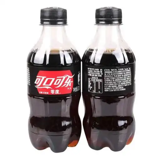 可口可乐无糖碳酸汽水300ml5瓶饮料饮品