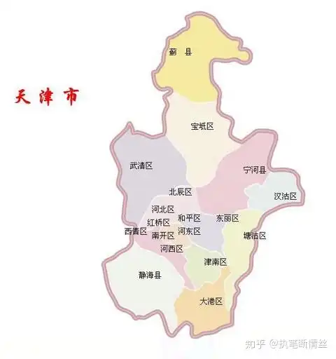 天津各区域最新房价图 - 知乎