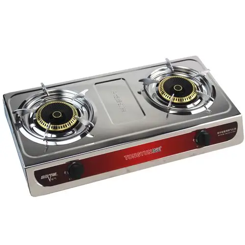 统运c03燃气灶台式双灶煤气灶猛火灶天然气液化气老式灶炉具双灶￥98