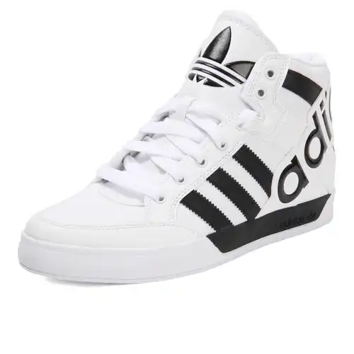 adidas阿迪三叶草新款中性hardcourthibiglogo三叶草系列休闲鞋cm8068