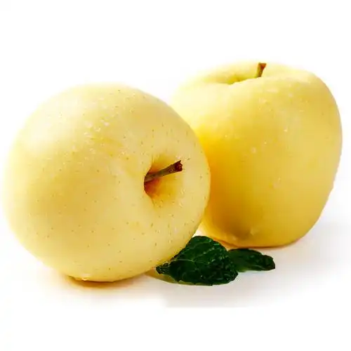 黄金奶油富士苹果山东烟台栖霞白色冰糖心新鲜水果牛奶5当季整箱