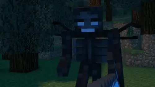 我的世界死灵骑士简笔画