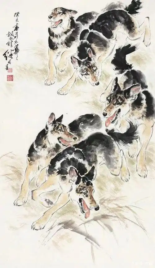 刘继卣写意动物画赏析