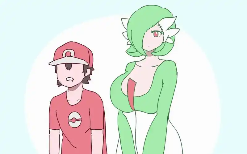 宝可梦同人动画 沙奈朵和异色沙奈朵