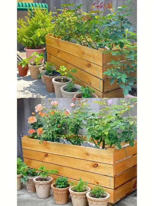 露台木工一年级diy自制花箱附详细教程