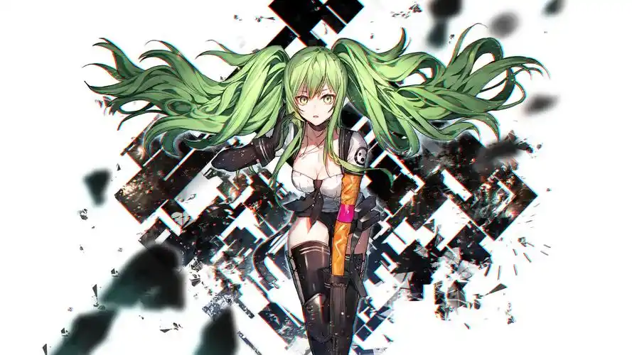 二次元同人手绘动漫美女卡通图片壁纸