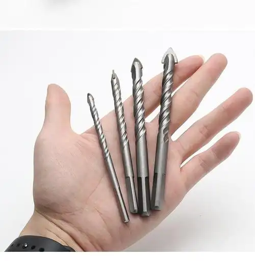 三角钻头多功能混凝土瓷砖陶瓷水泥墙打孔瓷砖霸王钻头开孔器6mm合金