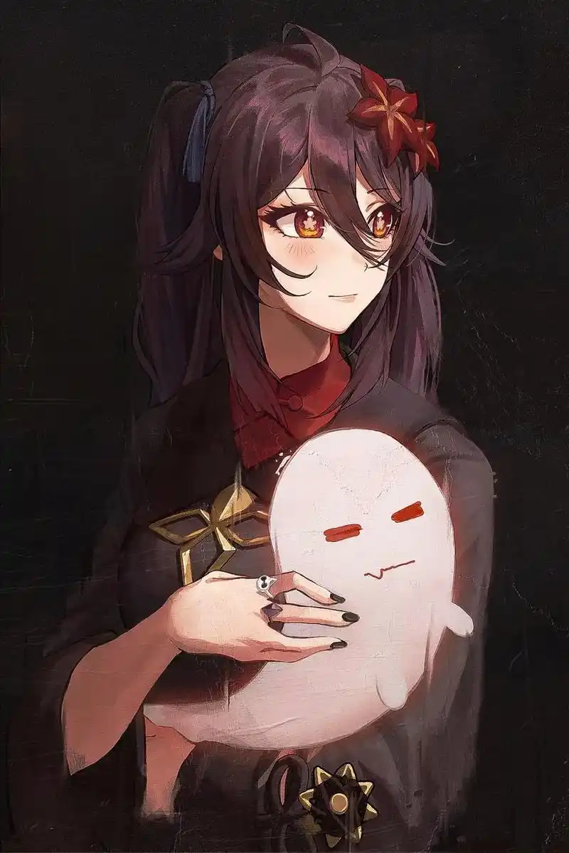 原神 #原神精美壁纸 #胡桃 #火神#美女 调皮又可爱.好 - 抖音