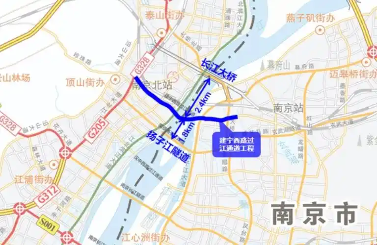 汉中西路过江通道,启动了?_腾讯新闻