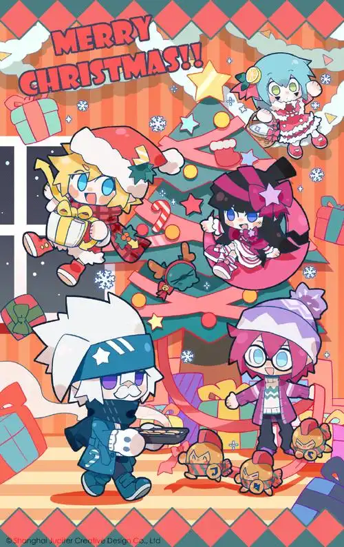 凹凸世界超话#凹凸世界#又是一年圣诞节,祝大家圣诞节快乐金小队正在