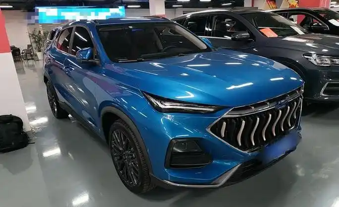 成都二手长安欧尚x5 2021 款 1.5t dct旗舰型 蓝色 - 小猪二手车