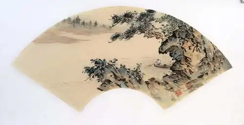 李亚南扇形系列国画