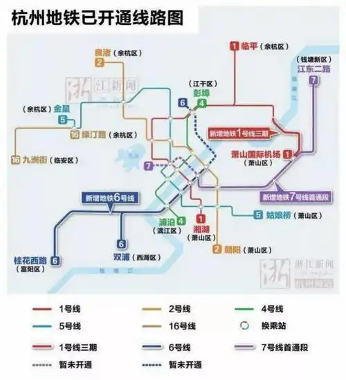 1号线:让南部新城焦虑,让临平山北兴奋|南延|地铁|地铁线|4号线_网易