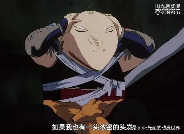 犬夜叉中唯一因重度脱发而自卑的妖怪妖生目标长头发