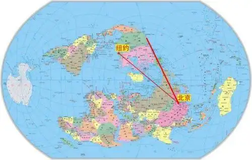 为什么北京飞纽约比北京飞旧金山还要长还要远