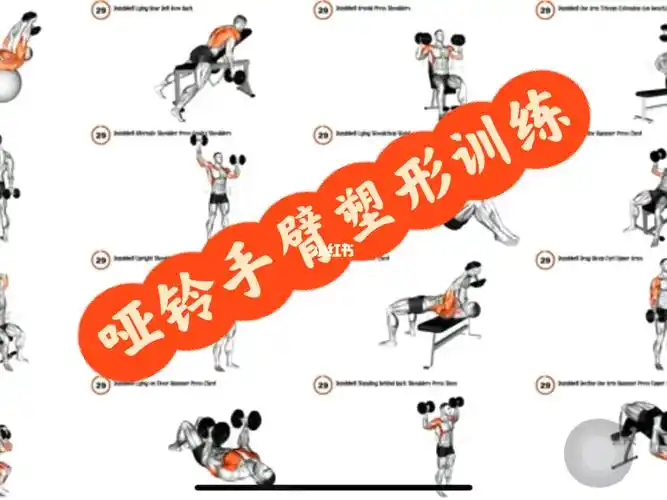 99这套手臂训练主要是针对肱三头肌的训练,同时也有胸部,背部,肱二