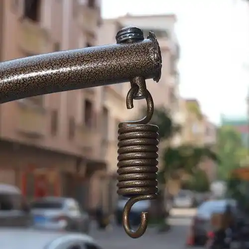 秋千配件吊篮配件弹簧挂钩消音器吊椅链条勾子安全扣消声轴承秋千摇篮