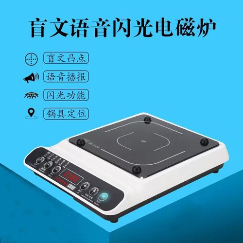 无障碍康复辅具老年人低视力盲人语音盲文闪光电磁炉生活用品家电