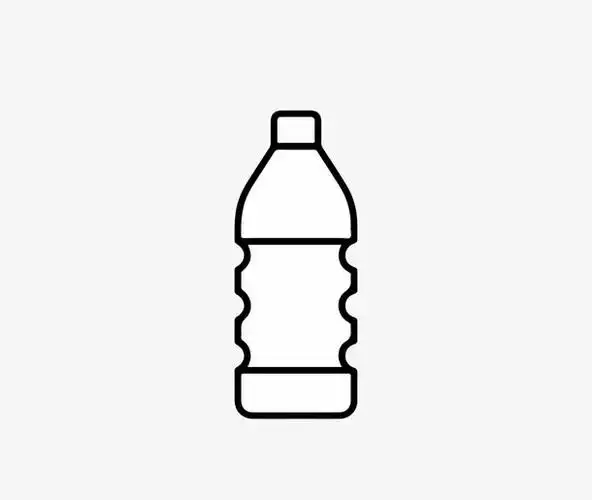 线稿矿泉水瓶