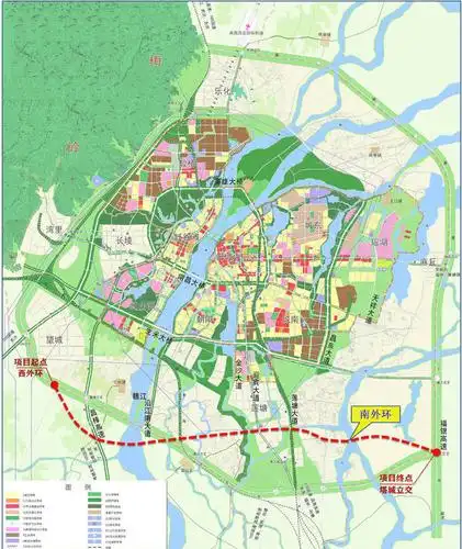 南昌新增过江通道 南外环规划方案公示