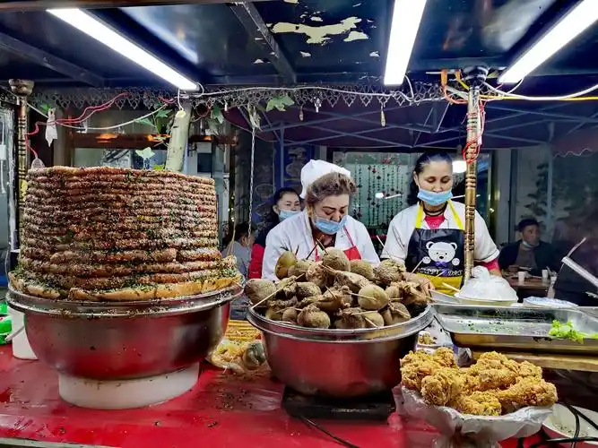 新疆喀什古城(餐饮巴扎美食街)