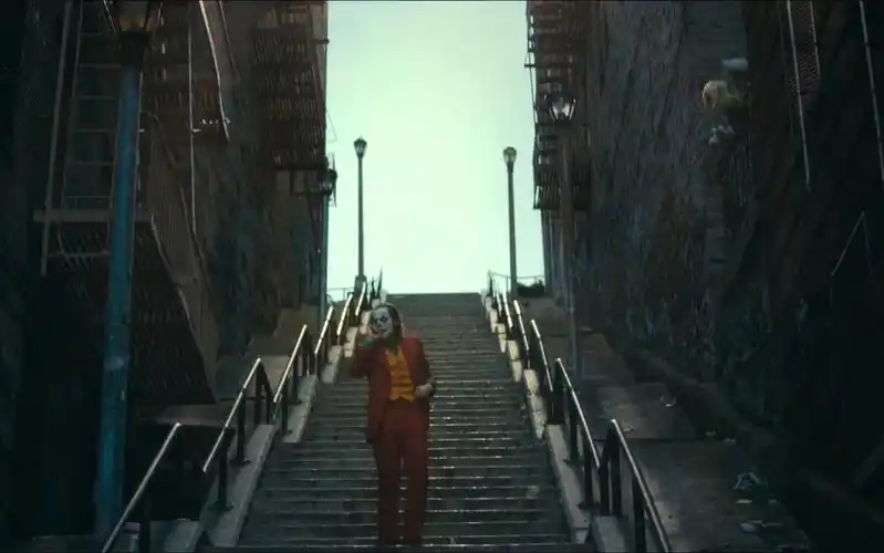 【1080p】joker 小丑楼梯舞 自由之舞