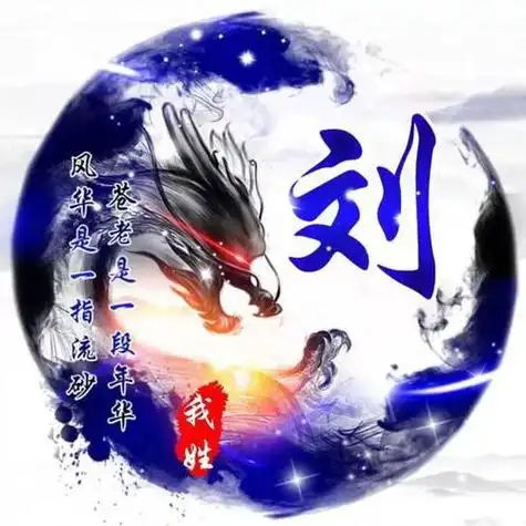 好看的微信头像刘字