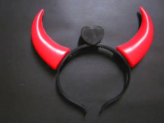 发光牛角/发箍牛角灯/夜光闪光牛角/发光牛角头箍 演唱会用品批发