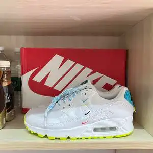tb425445882淘宝耐克nike air max90 se2白蓝黄,货号cv760人付款
