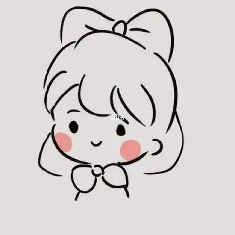 女孩简笔画漂亮可爱女孩简笔画怎么画卡通简单又漂亮可爱小女孩儿童画