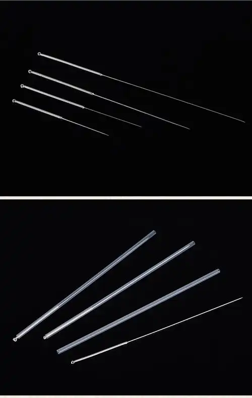 云龙牌 中医用传统纯银针银针银质针灸针约75%纯银针灸针非一次性使用