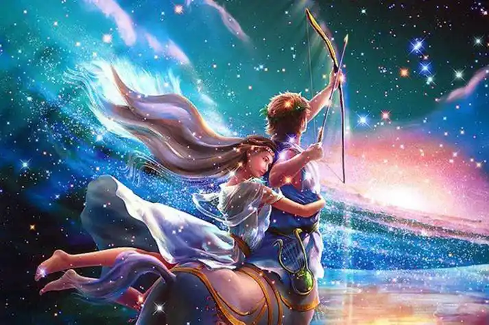 射手座在十二星座中排第九,是为了纪念一个人马族的英雄人物而命名