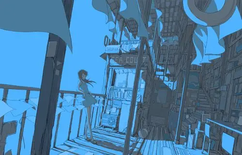 pixiv,二次元,hey my little doggie,二次元场景,动漫,透视,给力的p站