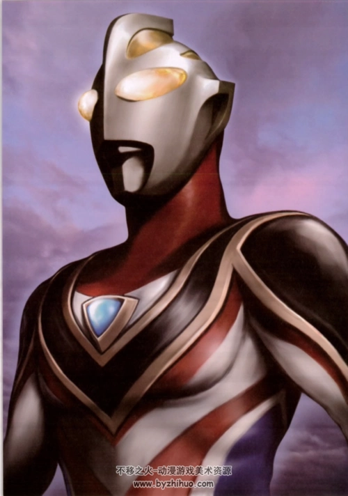 盖亚奥特曼丸山浩奥特曼宇宙人怪兽皮套原画设计百度网盘下载