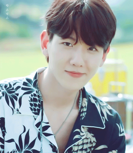 边伯贤gif可爱gif笑容gif萌萌哒gif