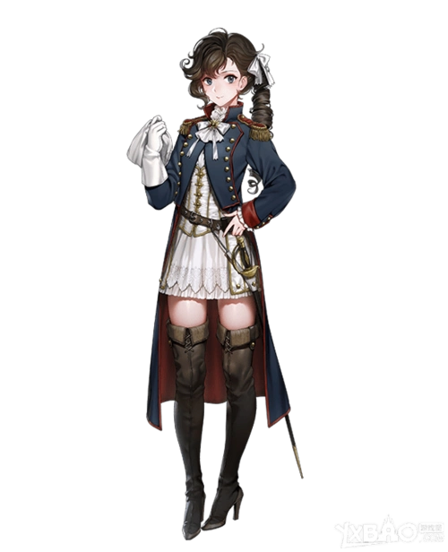 波利娜·波拿巴_圣女战旗角色介绍_圣女战旗角色一览_游戏堡