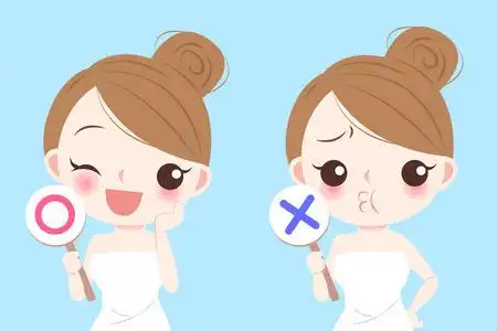 卡通皮肤女人照片