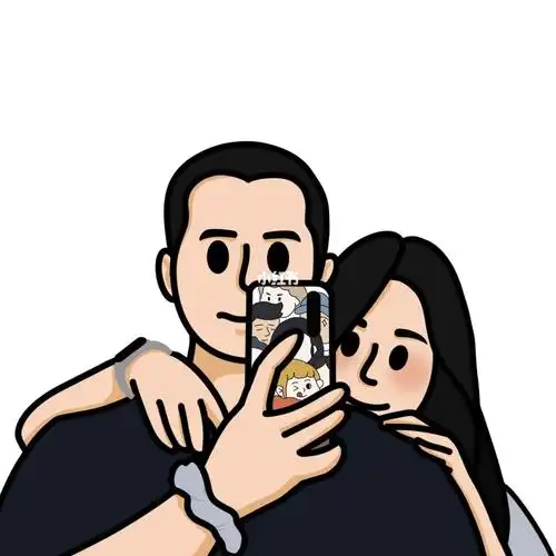 手绘头像情侣投稿