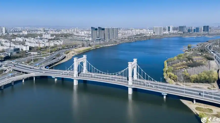看临沂80|武汉路祊河桥:横跨祊河 沟通两岸_临沂新闻_大众网临沂