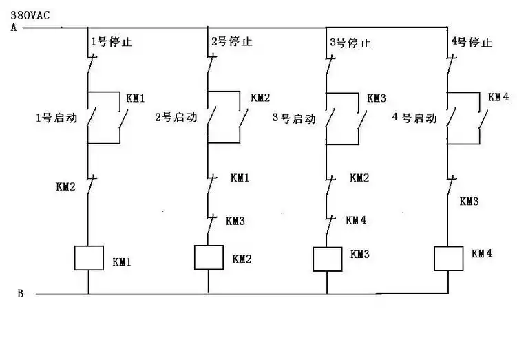 继电器互锁电路图