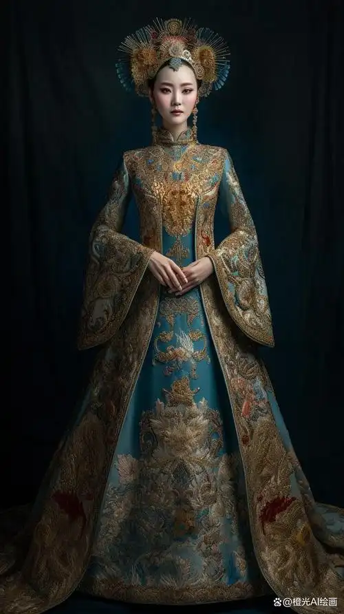 秀禾,又称为"嫁衣秀禾",是中国传统婚礼中新娘的一种华丽礼服.