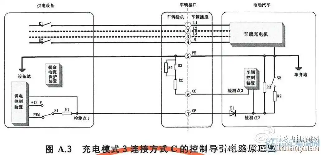 10路充电桩接线图