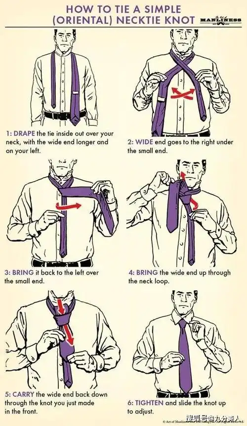 只要掌握这些穿衣细节,男士们任何场合都不会出错_领带夹