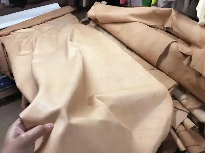 头层牛皮真皮整张植鞣革树膏皮软手工diy皮革皮料可染色美式复古