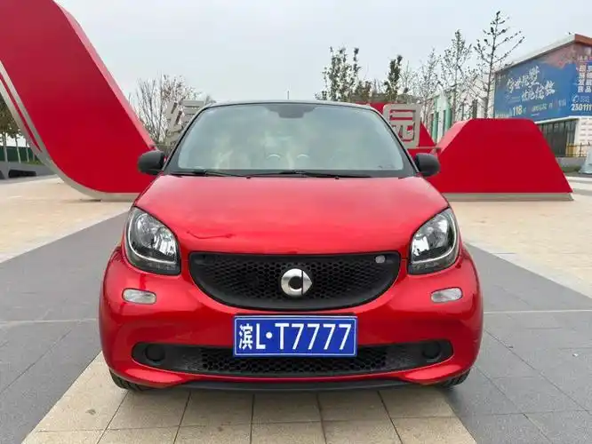 全款7w冒18年美女一手奔驰smart四门版本