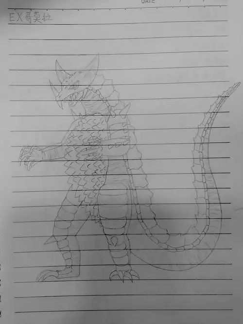 是哥莫拉哇几个星期前画的忘记发了